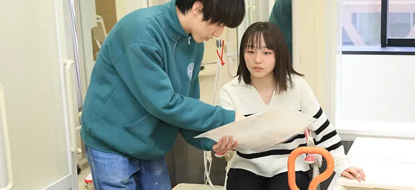 屋内住環境実習室の写真