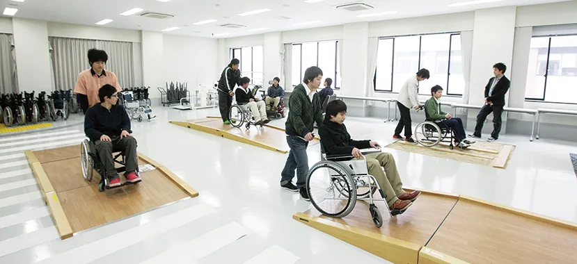 屋外住環境実習室の写真