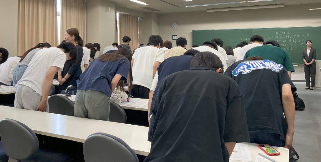 マナー講座を行いました！
