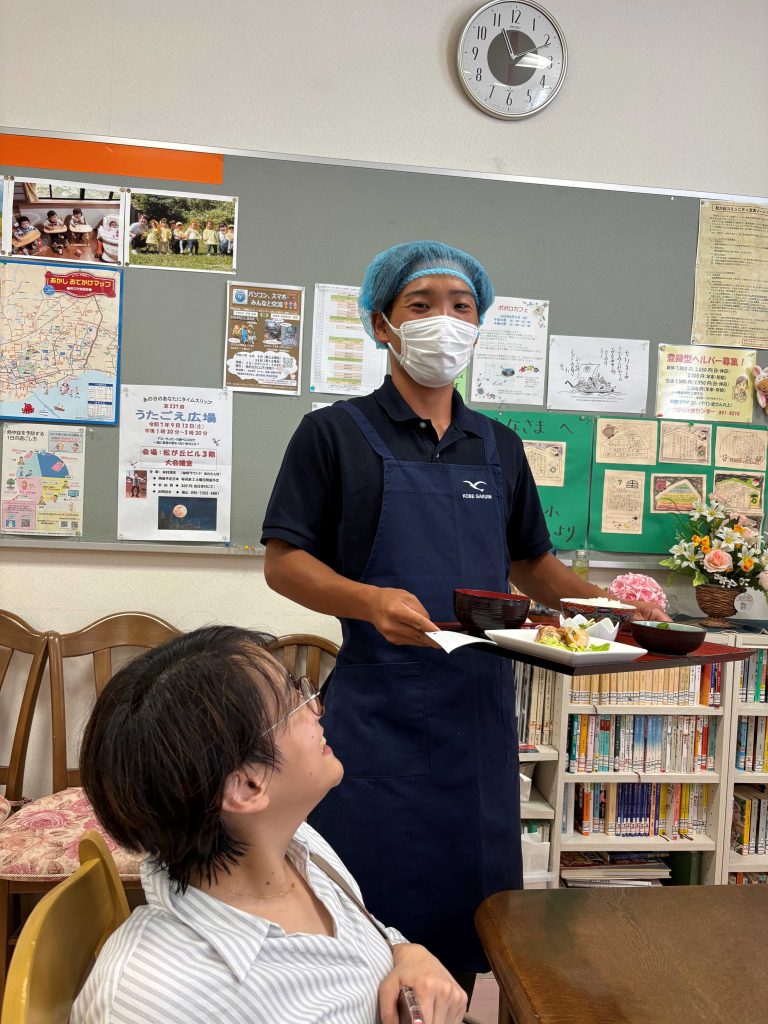 実習先に訪問しました