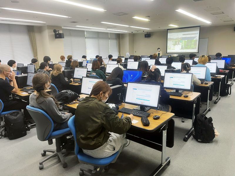 【基礎ゼミⅡ】図書館情報探索講座